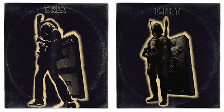 steve lear star wars album covers