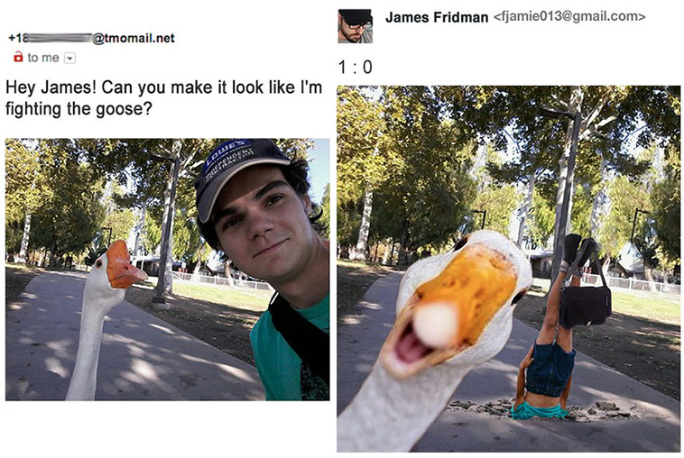 funny photoshop troll james fridman