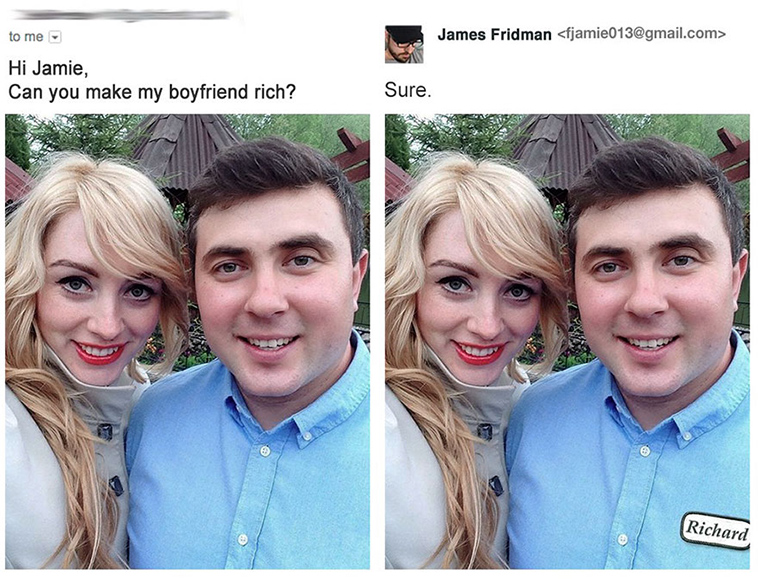 funny photoshop troll james fridman
