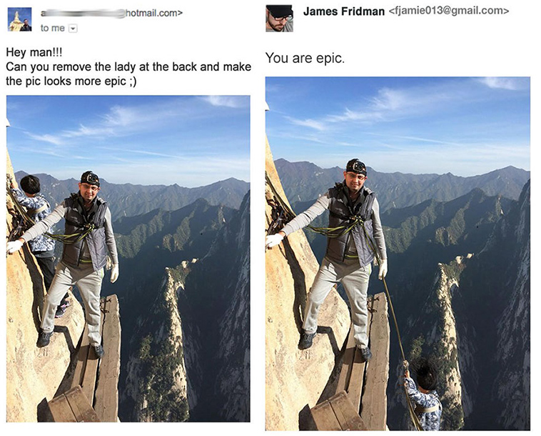 funny photoshop troll james fridman