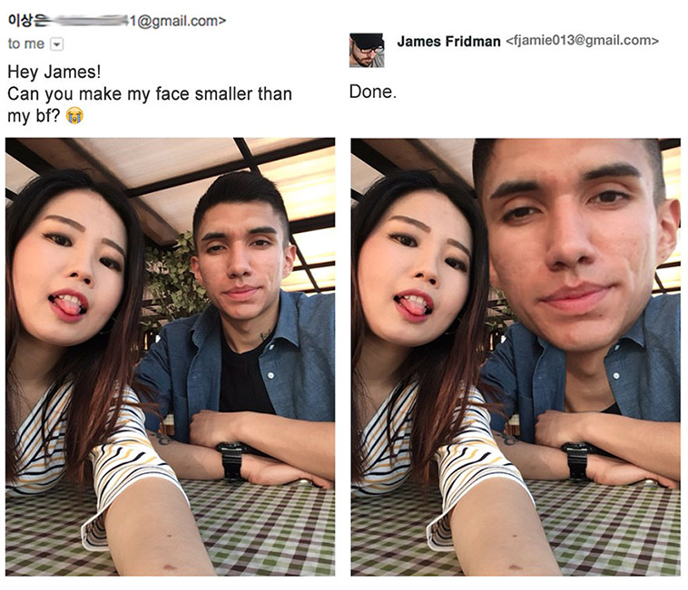 funny photoshop troll james fridman