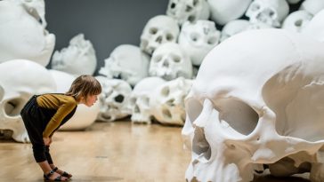 ron mueck skulls
