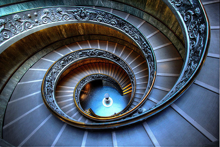 30 Mesmerizing Examples Of Spiral Staircase Photography