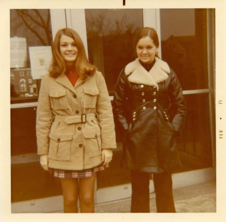teenage young girls fashion 1970s