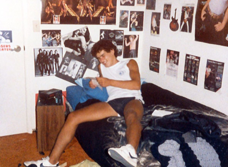 1980s Teenagers Bedroom Walls