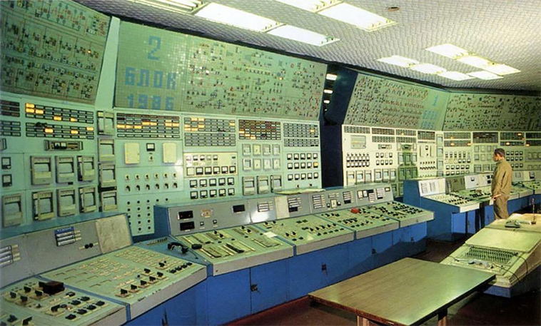 vintage soviet control rooms