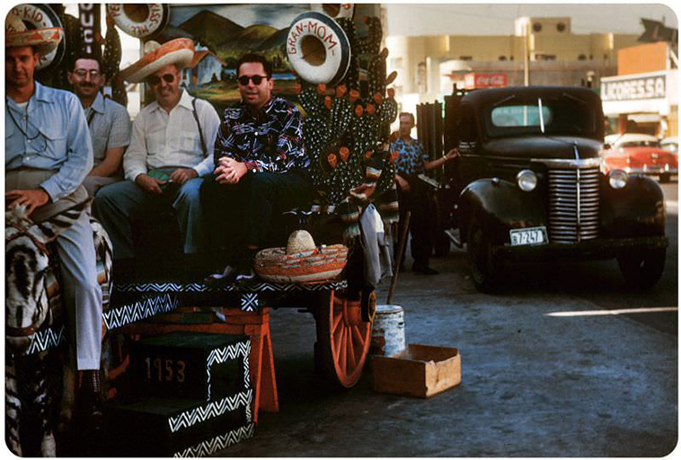 Everyday life of Mexico in 1950s