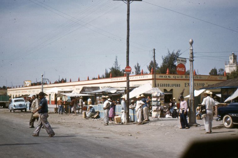Everyday life of Mexico in 1950s