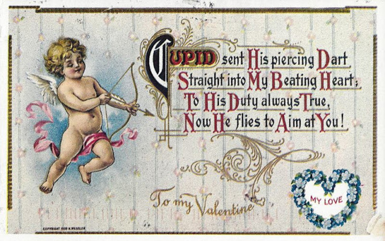 Valentine's Postcards From the Victorian and Edwardian Eras