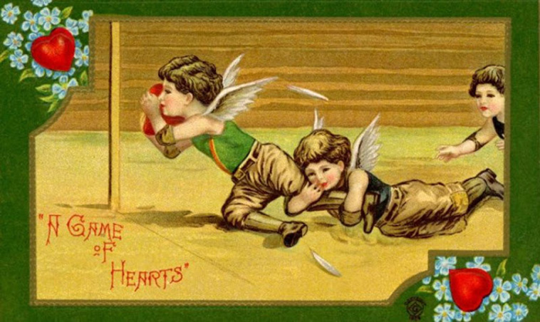 Valentine's Postcards From the Victorian and Edwardian Eras