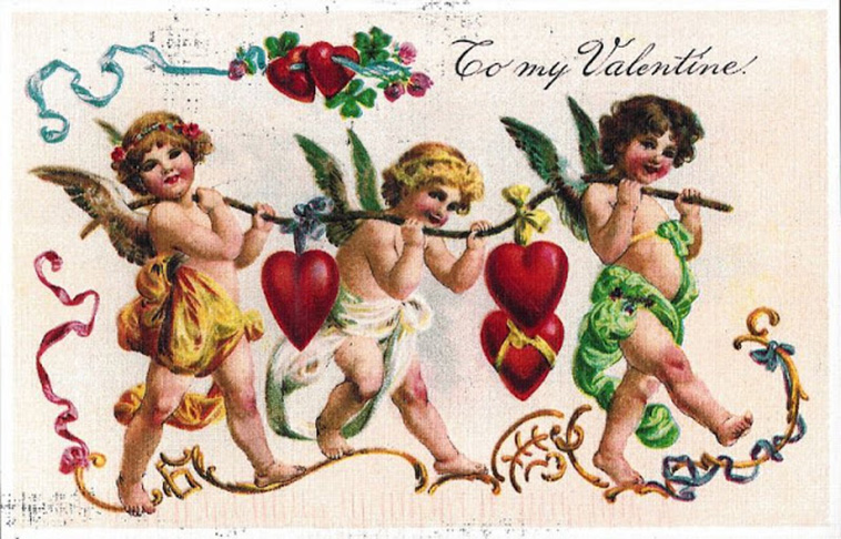 Valentine's Postcards From the Victorian and Edwardian Eras