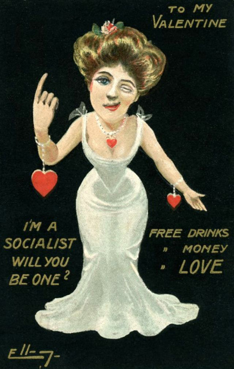 Valentine's Postcards From the Victorian and Edwardian Eras