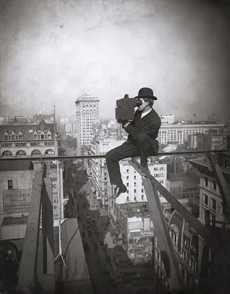 before rooftopping vintage pictures