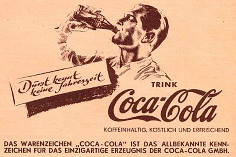 nazi coca cola ads