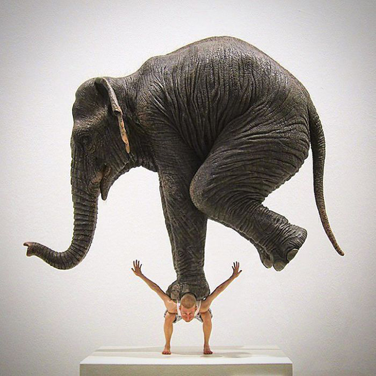 sculptures defying gravity laws of physics