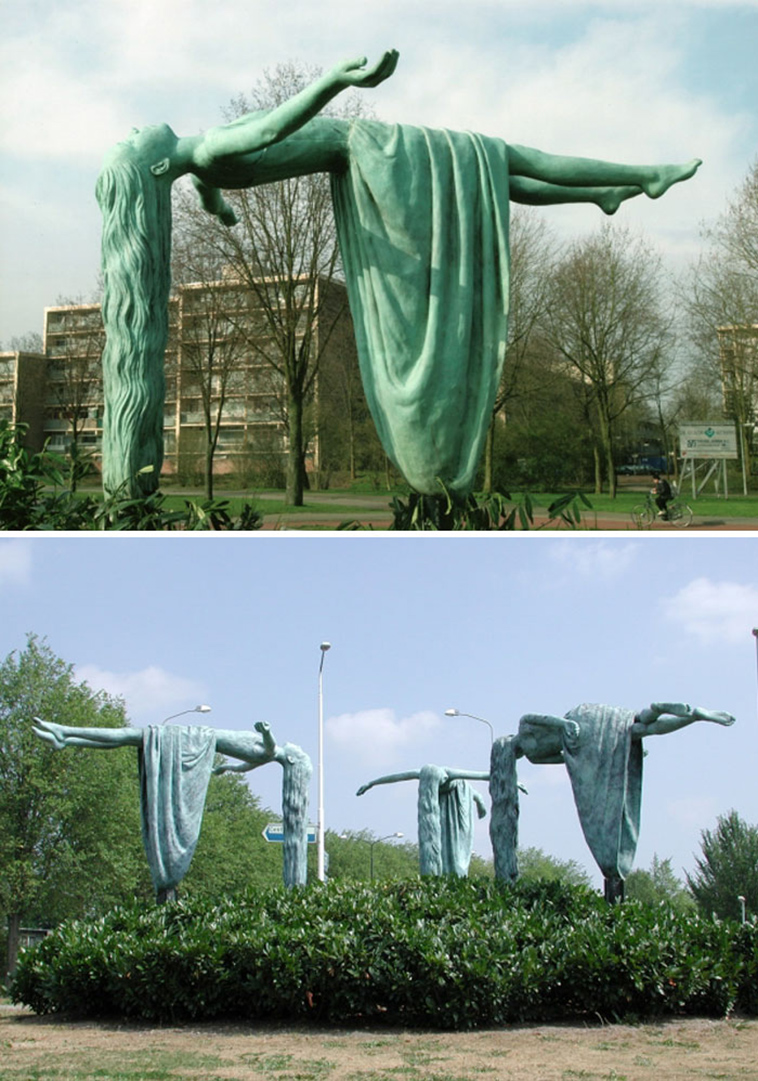 sculptures defying gravity laws of physics