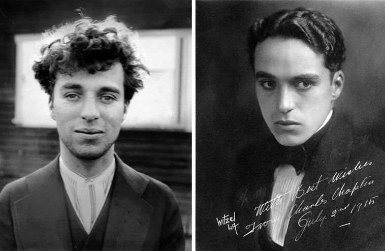 charlie chaplin without mustache