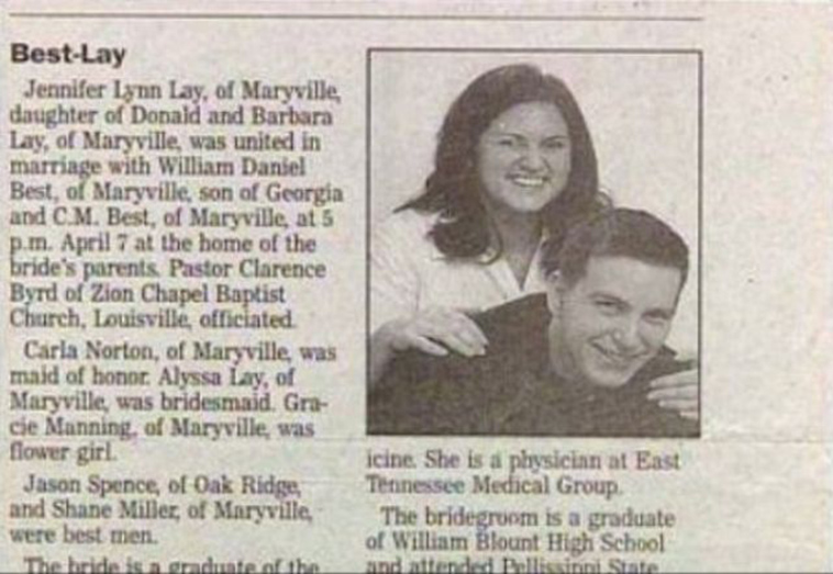 funny wedding announcement names