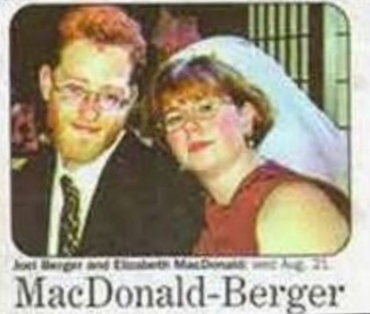 funny wedding announcement names