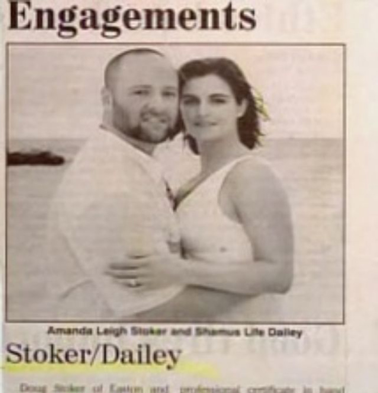 funny wedding announcement names