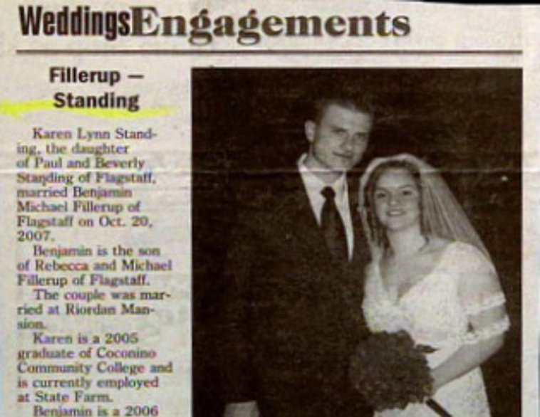 funny wedding announcement names
