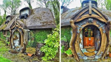 lord of the rings fan builds his own hobbit house