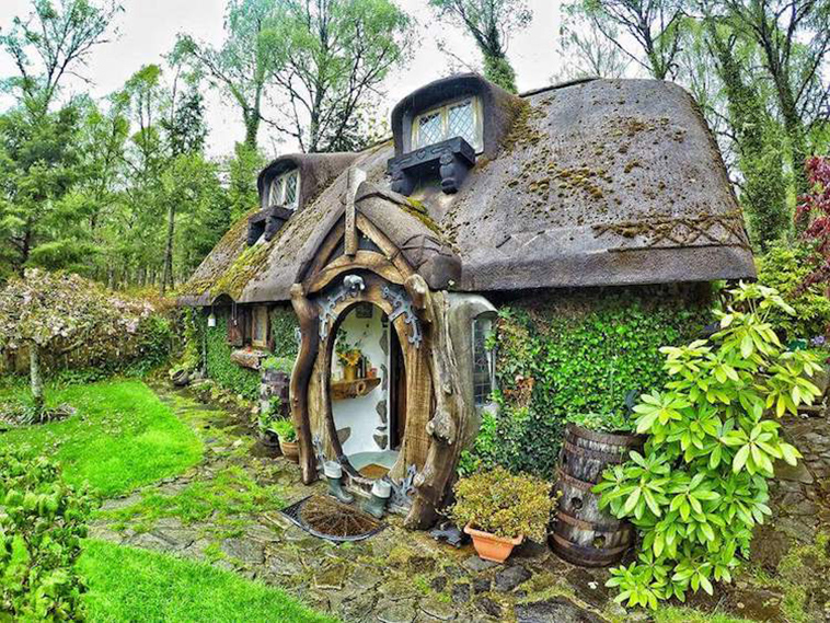 lord of the rings fan builds his own hobbit house