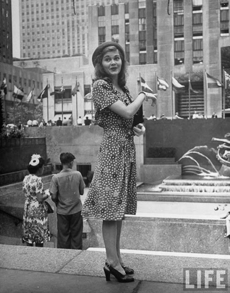 1940s new york street style