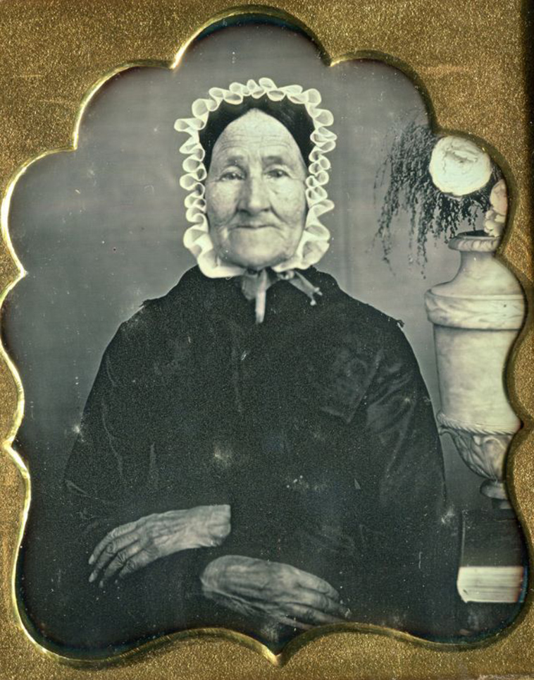 elderly women born 1700s