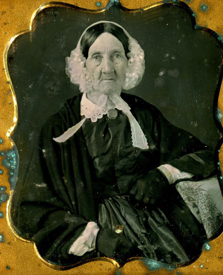 elderly women born 1700s