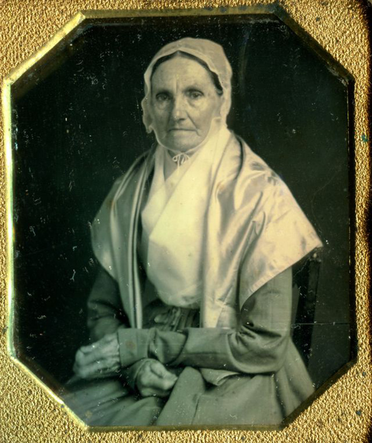 elderly women born 1700s
