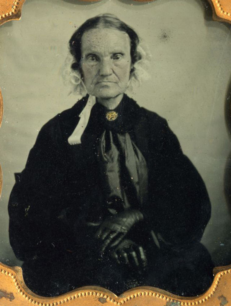 elderly women born 1700s