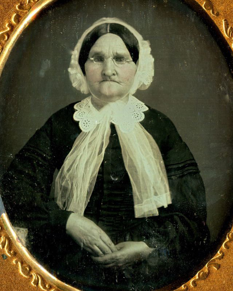 elderly women born 1700s