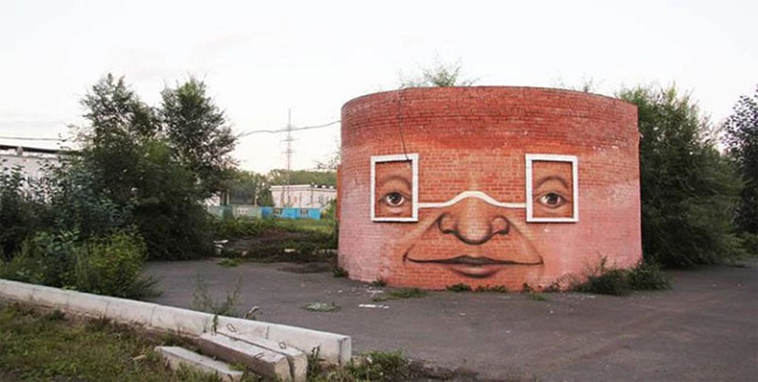 eyes wide open stunning street art