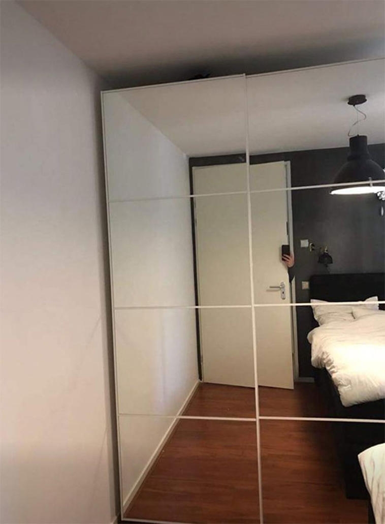 funny people sell mirrors reflections