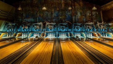 steampunk bowling alley