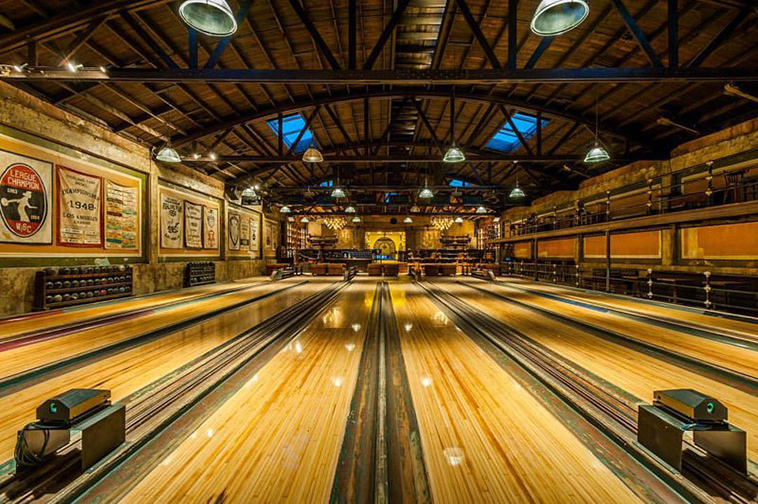 steampunk bowling alley