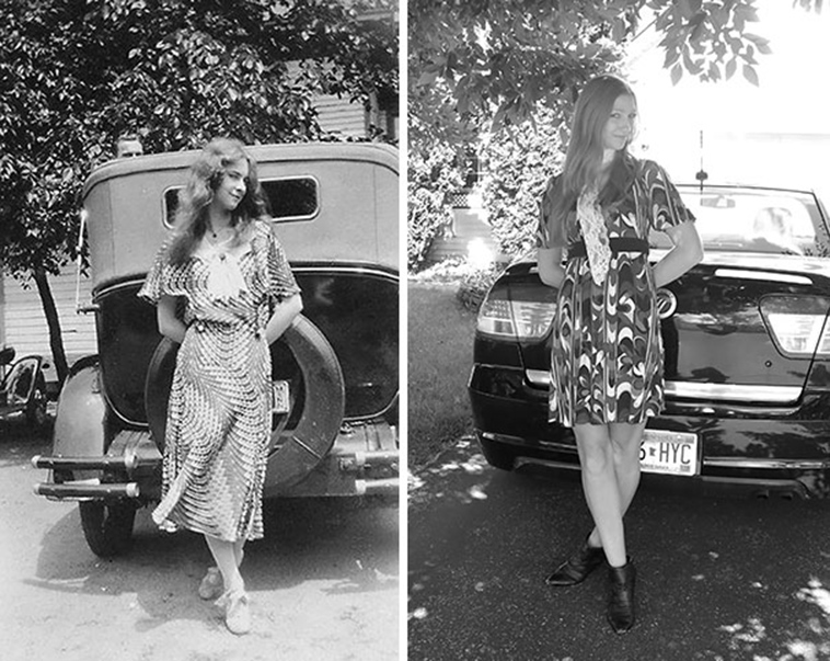 recreating grandparent photos