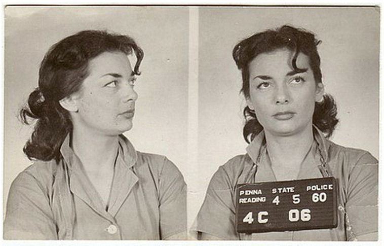 vintage bad girl mugshots