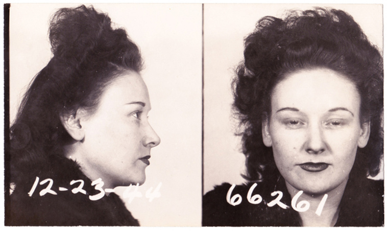 vintage bad girl mugshots