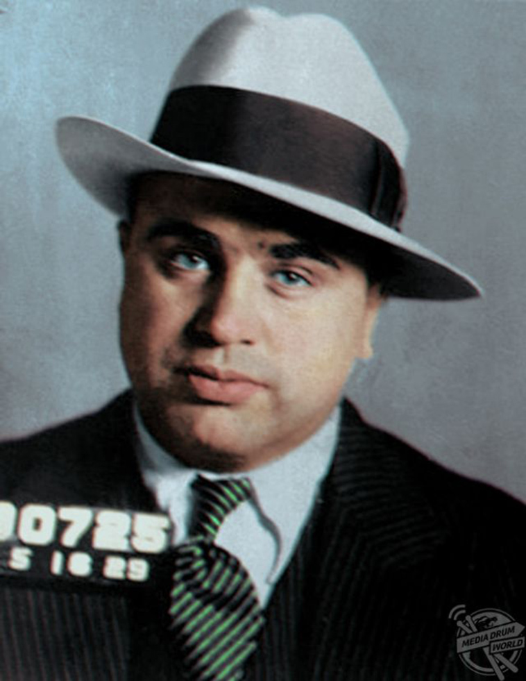 america most notorious criminals colorized photos