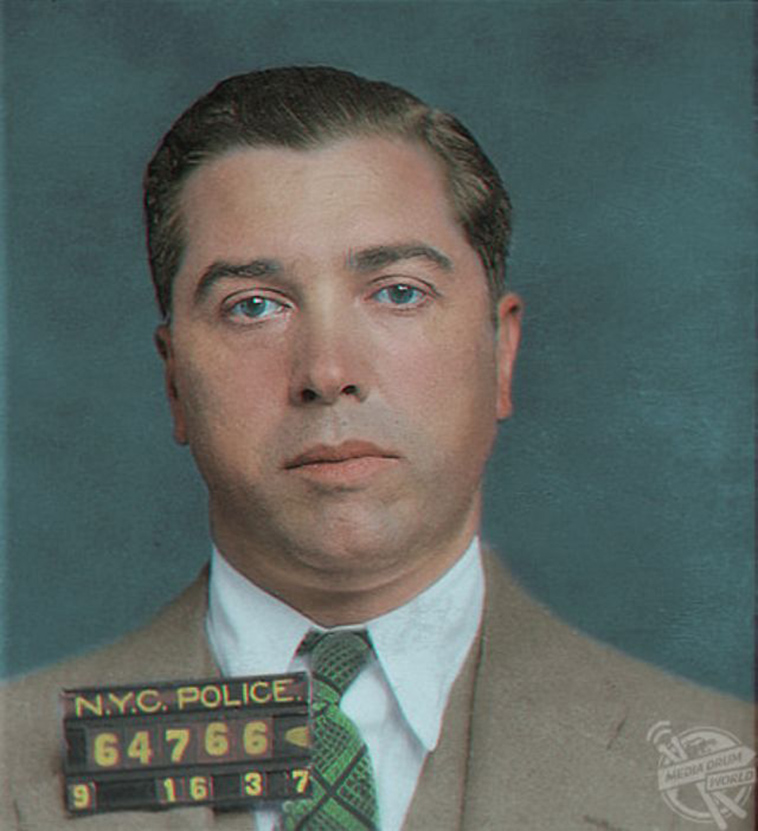 america most notorious criminals colorized photos