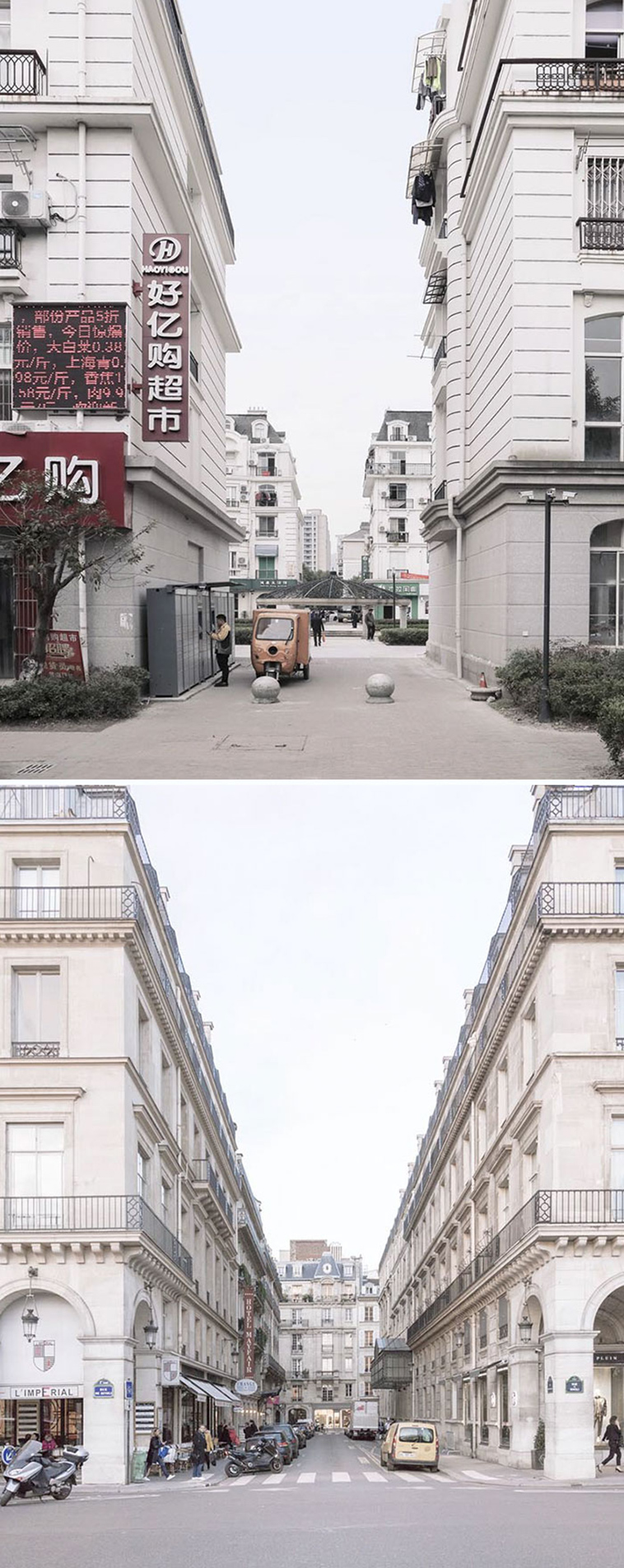 fake paris in china