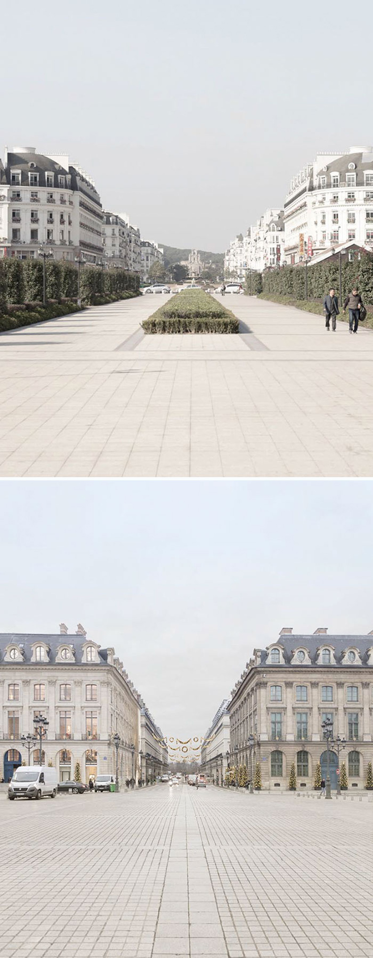 fake paris in china