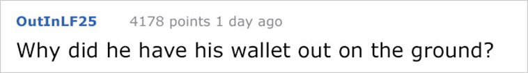 fox steals guys wallet
