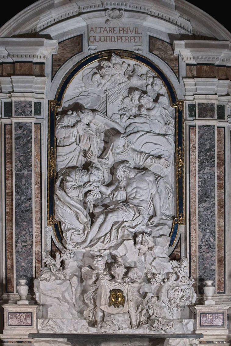 sculptures of museo cappella sansevero naples italy