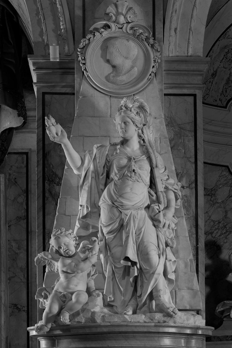 sculptures of museo cappella sansevero naples italy