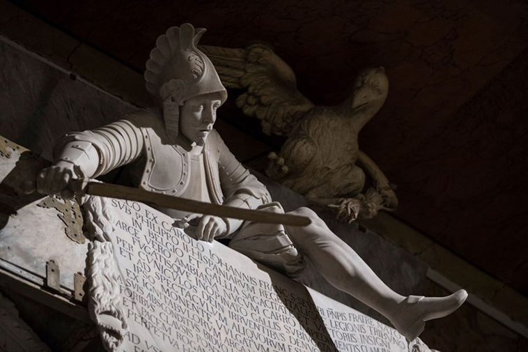 sculptures of museo cappella sansevero naples italy