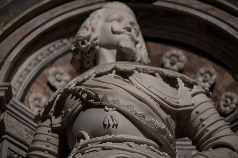 sculptures of museo cappella sansevero naples italy