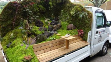 truck garden contest japan